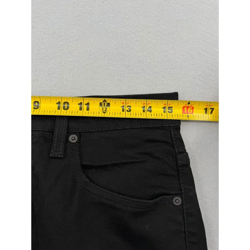 Levis 569 Loose Straight Denim Shorts Mens 31 Black 11